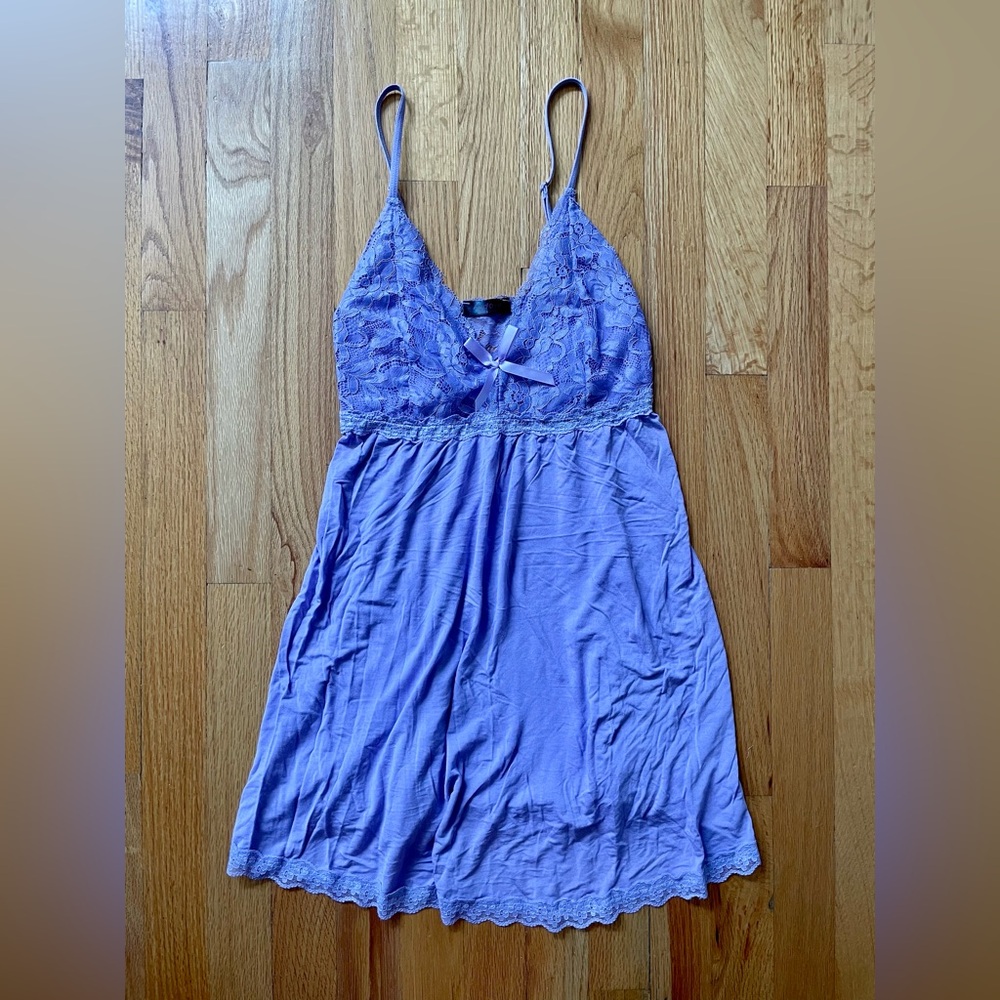 Lavender Lace Chemise
